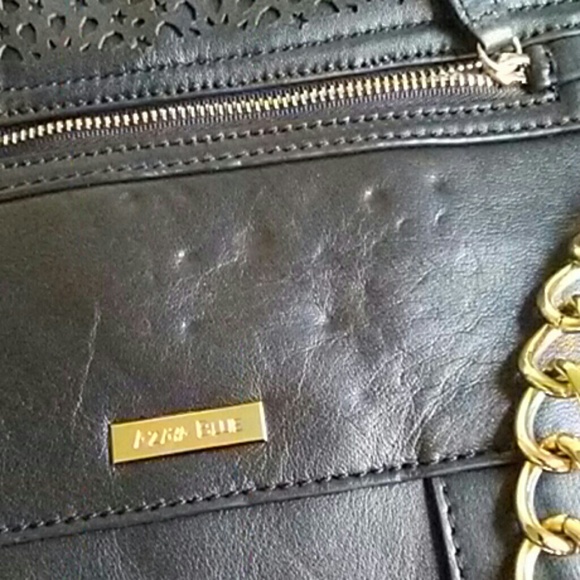 ๐ Azaya Blue Leather Shoulder Bag - Picture 8 of 8